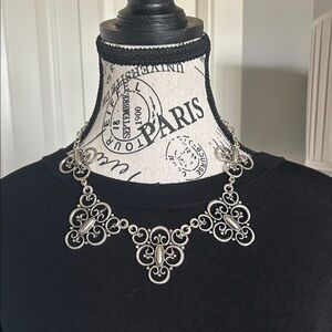 Elegant Silver Plated Necklace